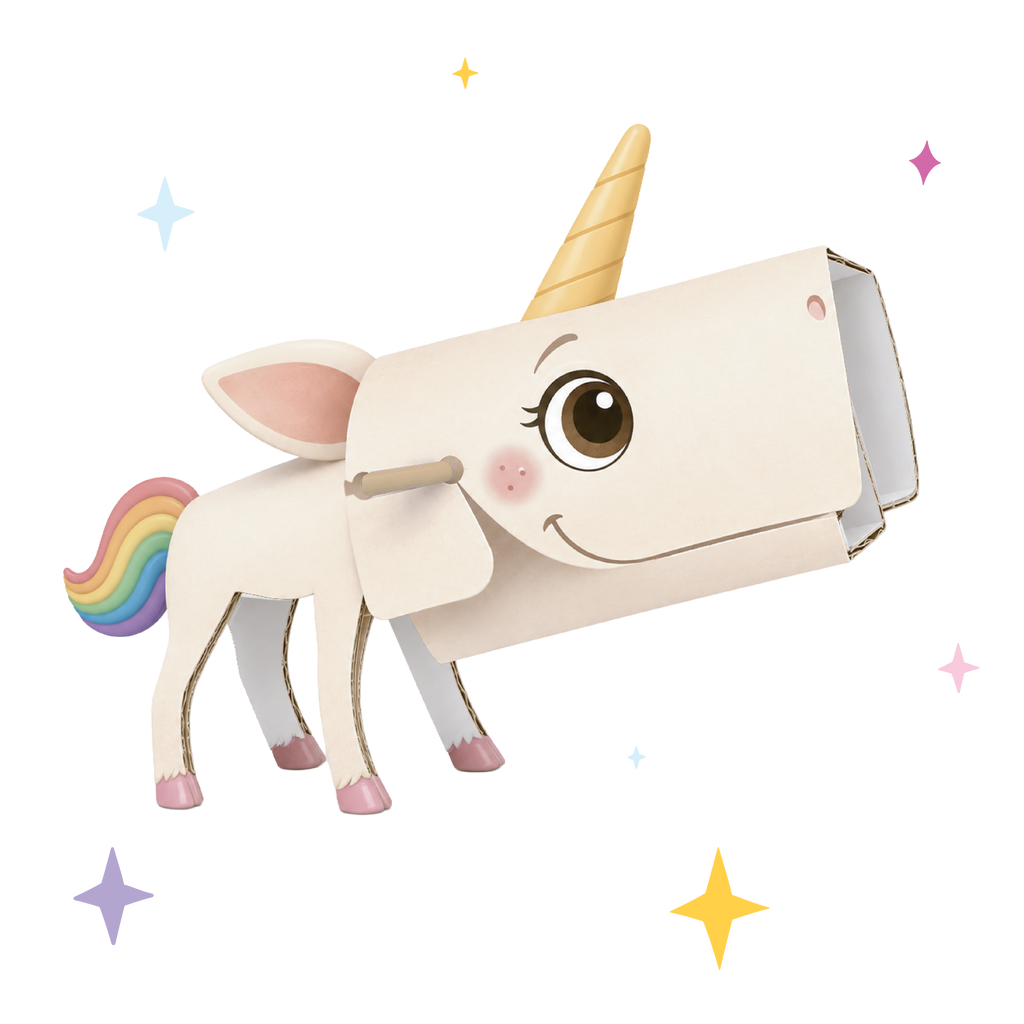 Shhh! I'm trying to catch a Unicorn for your birthday!