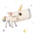 Shhh! I'm trying to catch a Unicorn for your birthday!