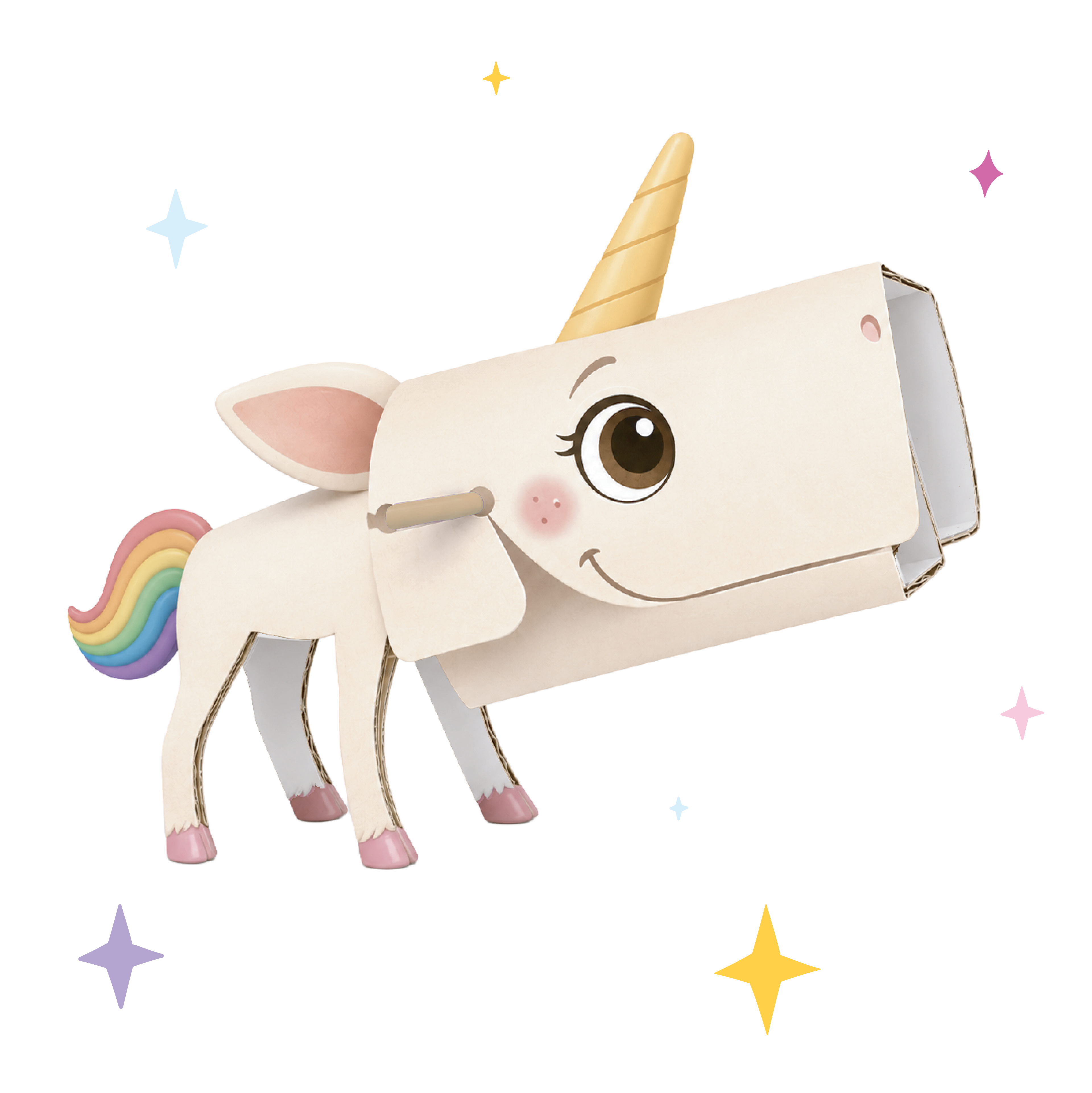 Shhh! I'm trying to catch a Unicorn for your birthday!
