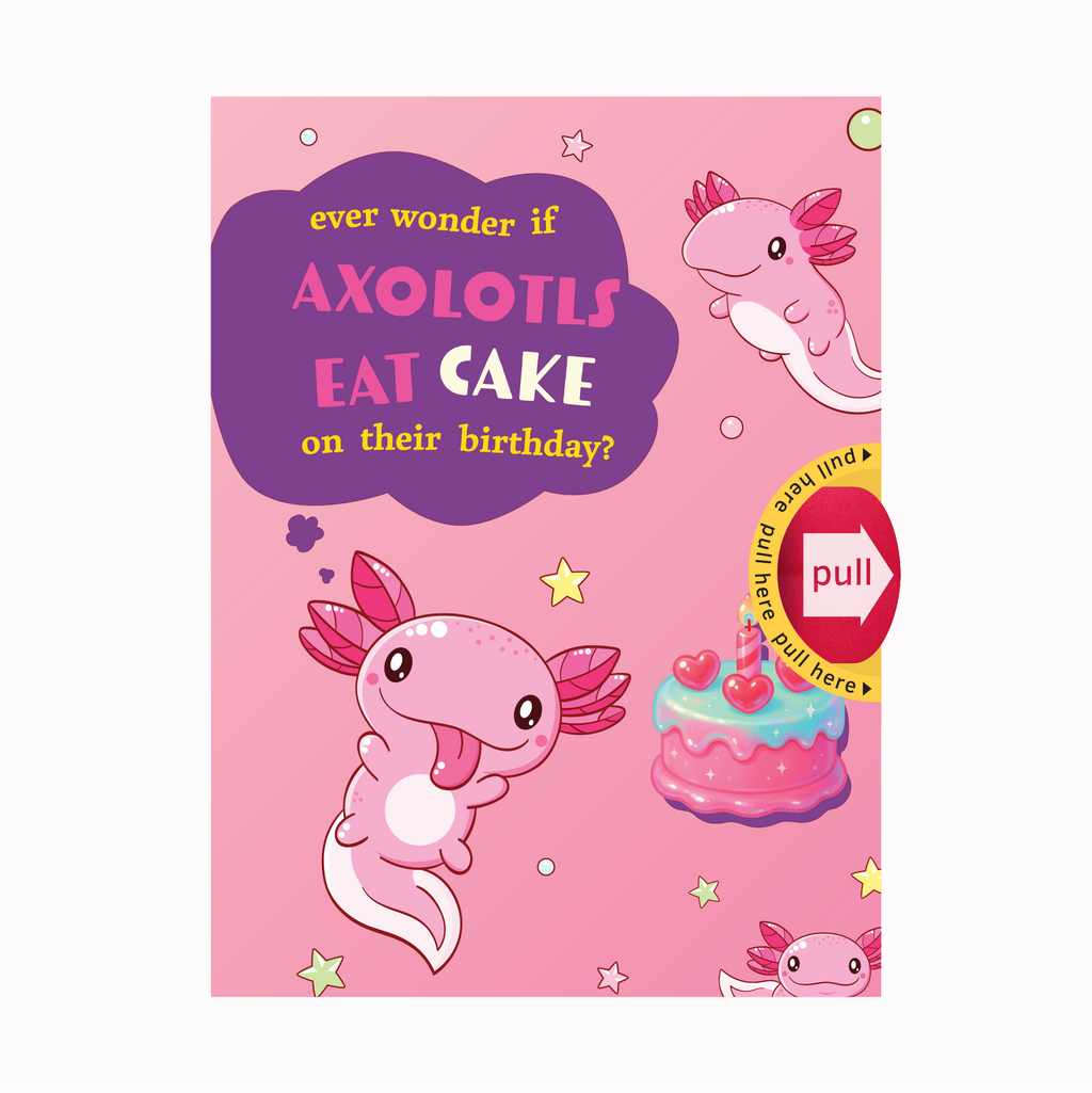 Do Axolotls eat birthday cake?